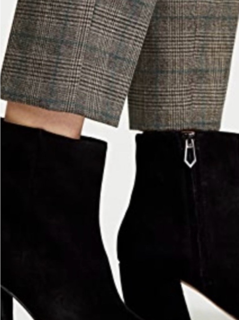 Booties black suede “Sasha” Block Heel boots 37 by‎ Botkier from Shopbop